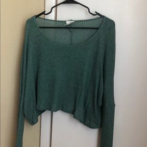 off shoulder sweater